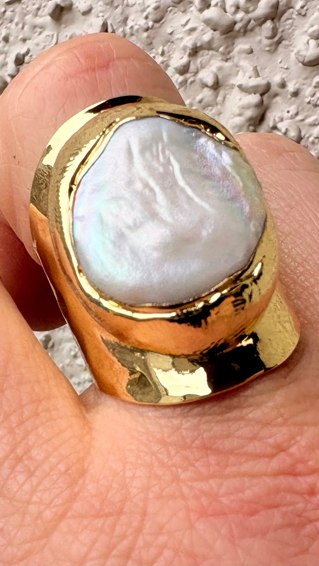 Anillo Perla Amalia