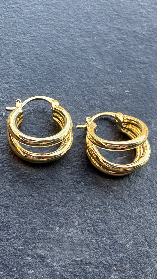 Aros Argollitas triple