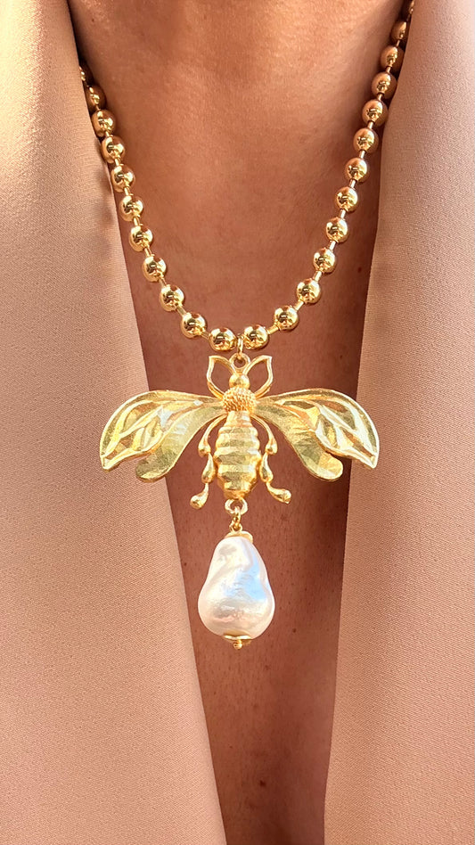 Collar Abejita reina premium