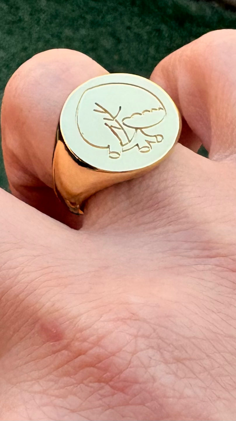 Anillo Sar gold