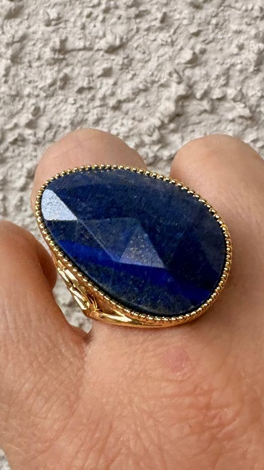 Anillo Lápislazuli