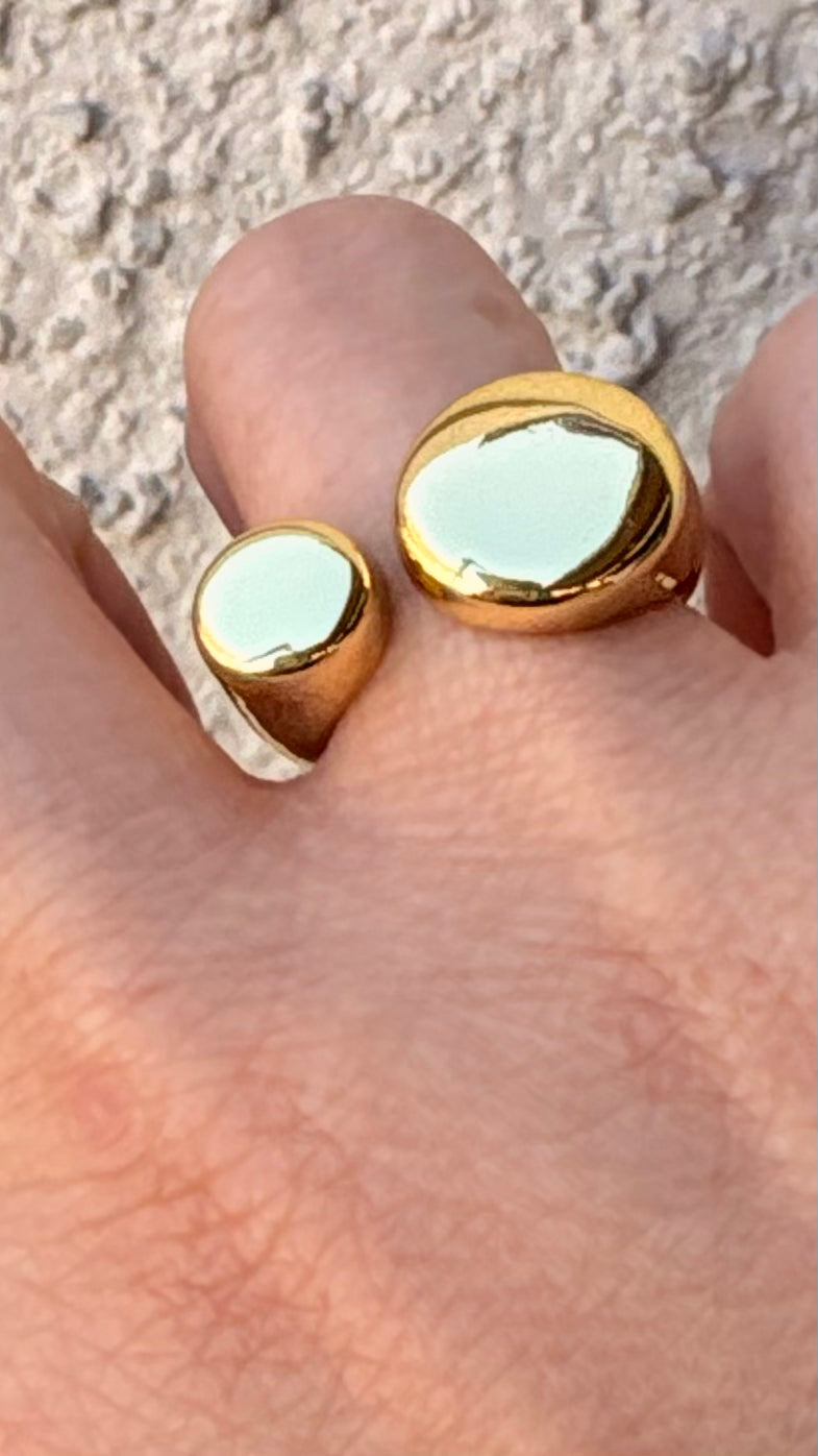 Anillo estribo gold
