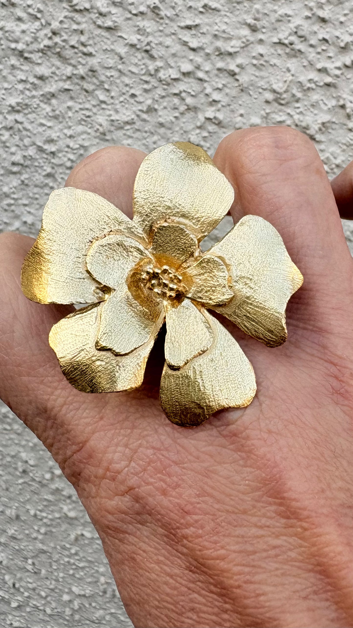 Anillo Flor de la India