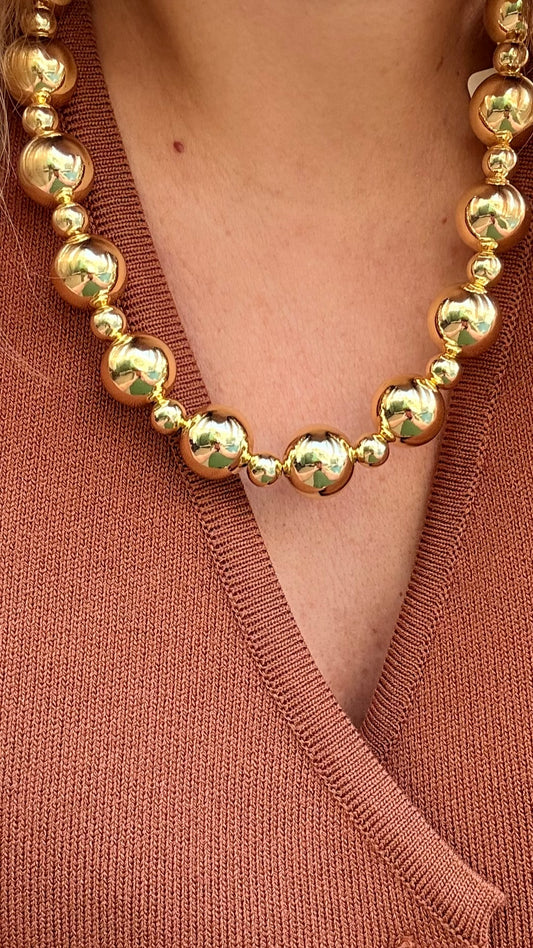 Collar Balín Aria Gold