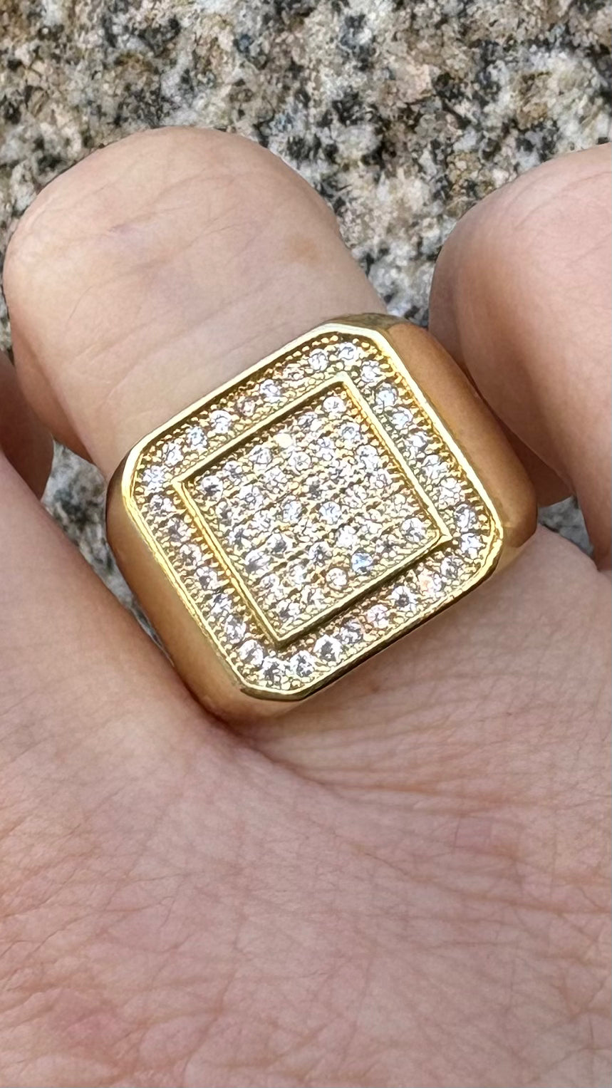 Anillo Cuadrado microcircones