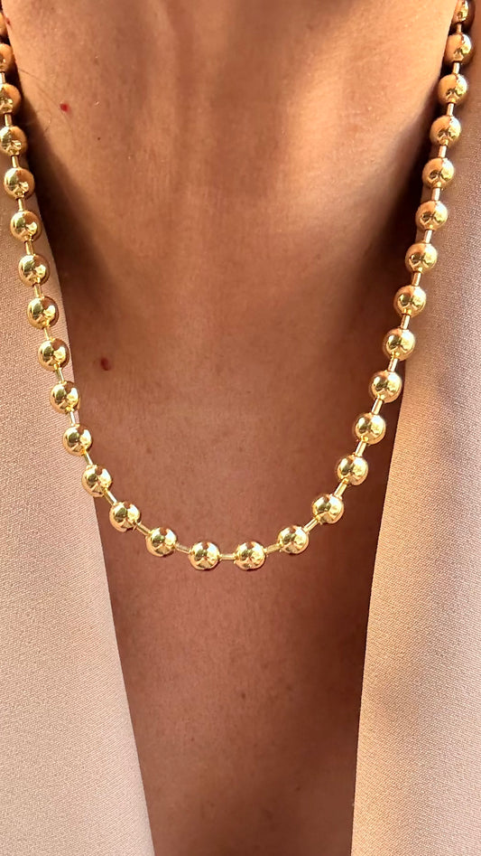 Collar Balín S Gold