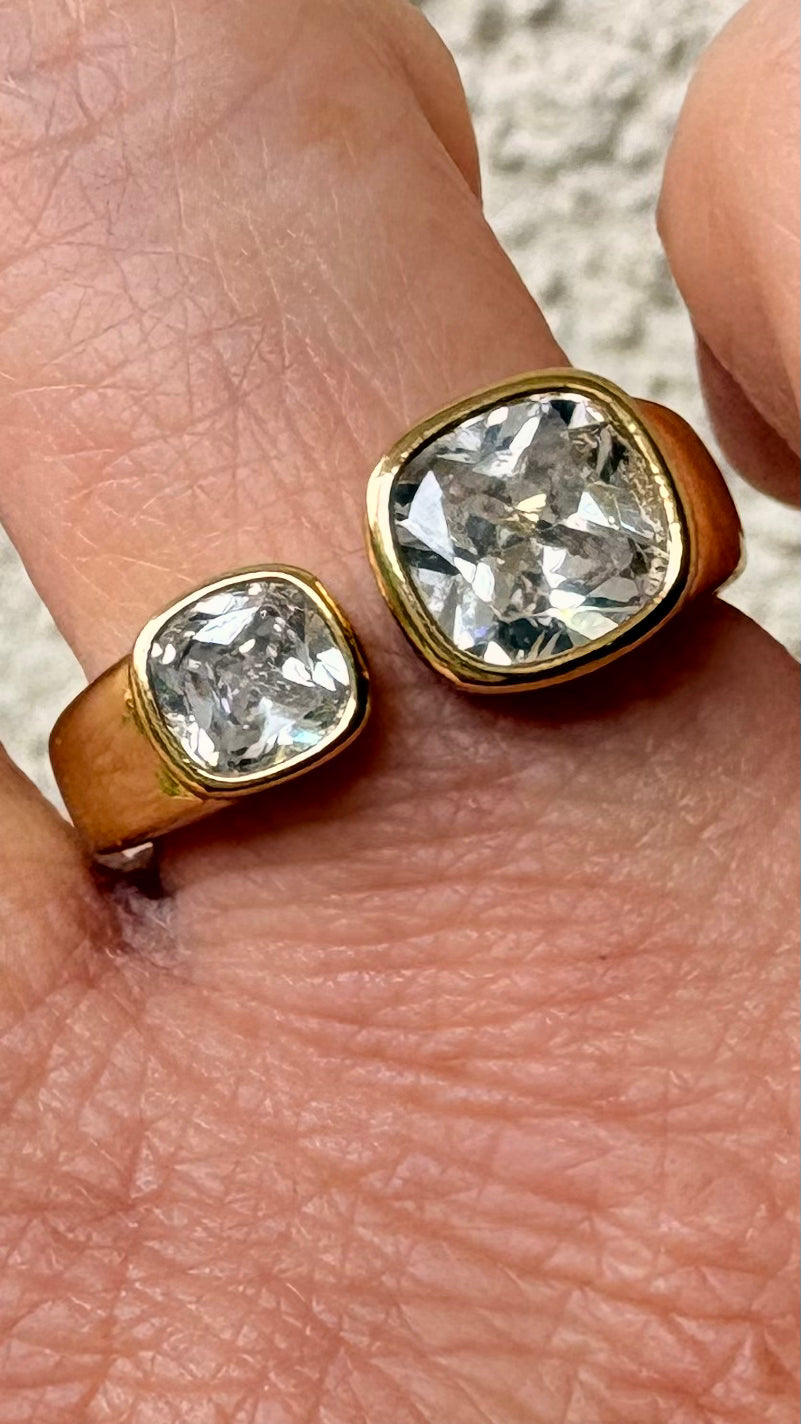 Anillo Kazu White gold