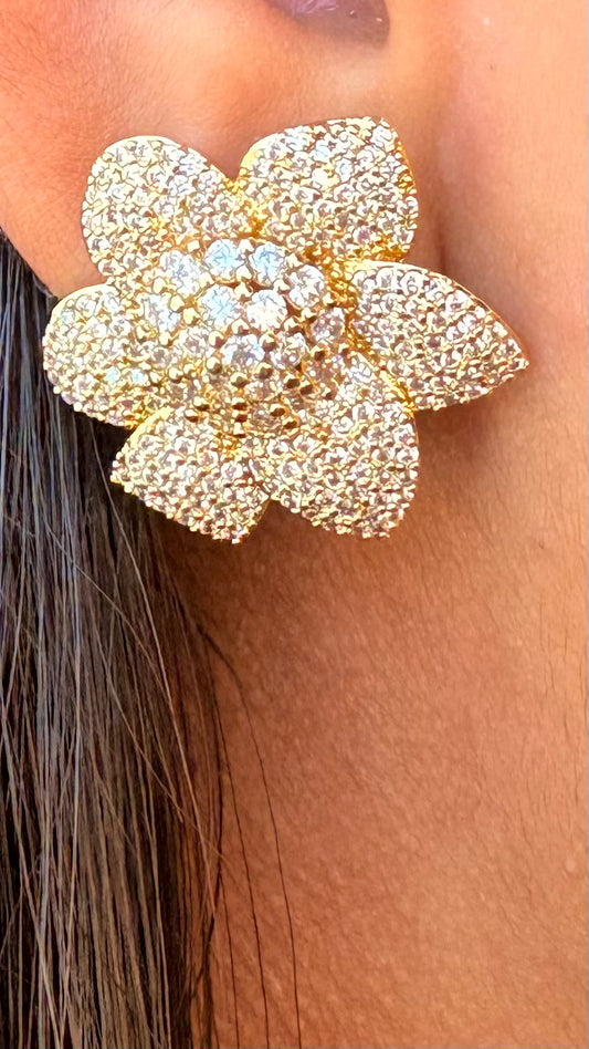 Aros Flor margarita microcircones