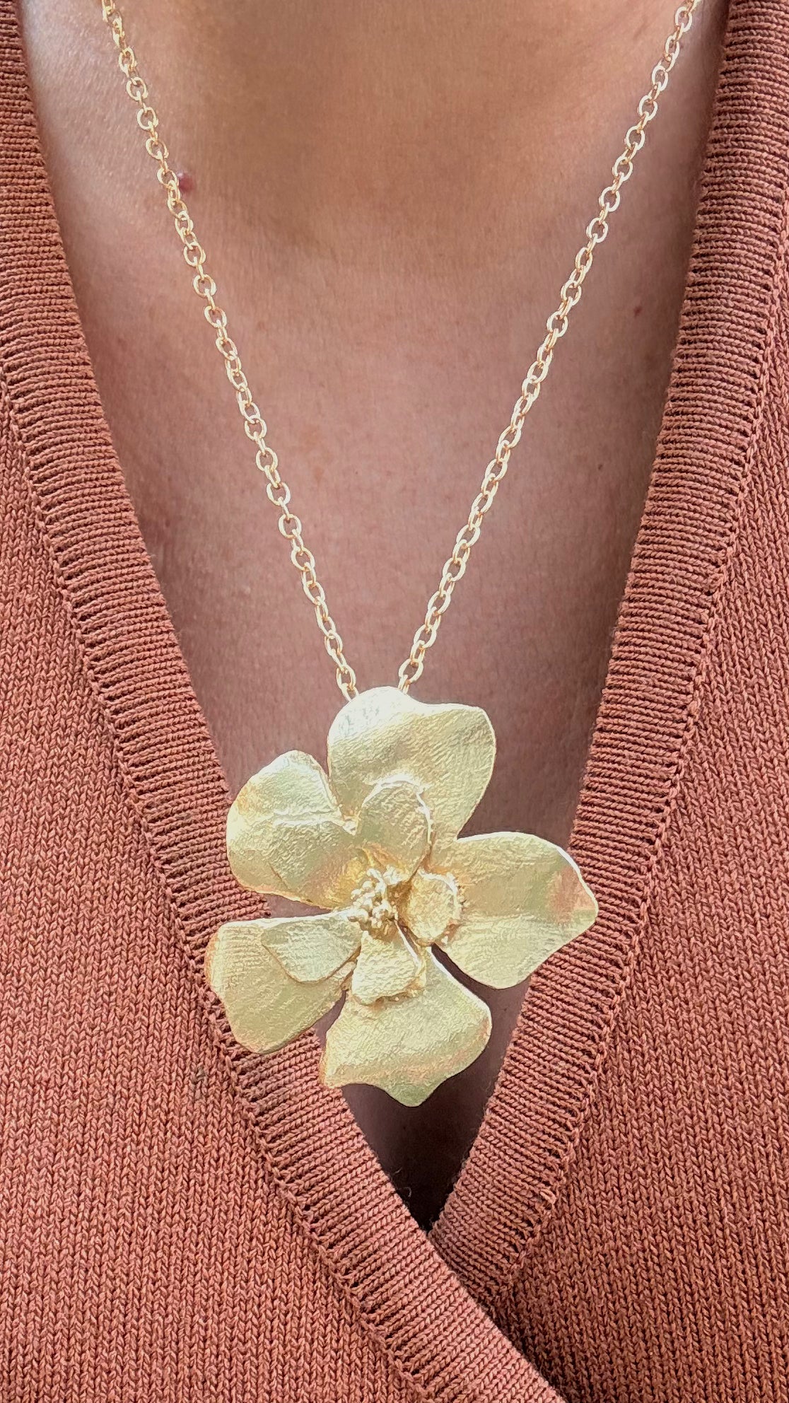 Collar Flor de la India