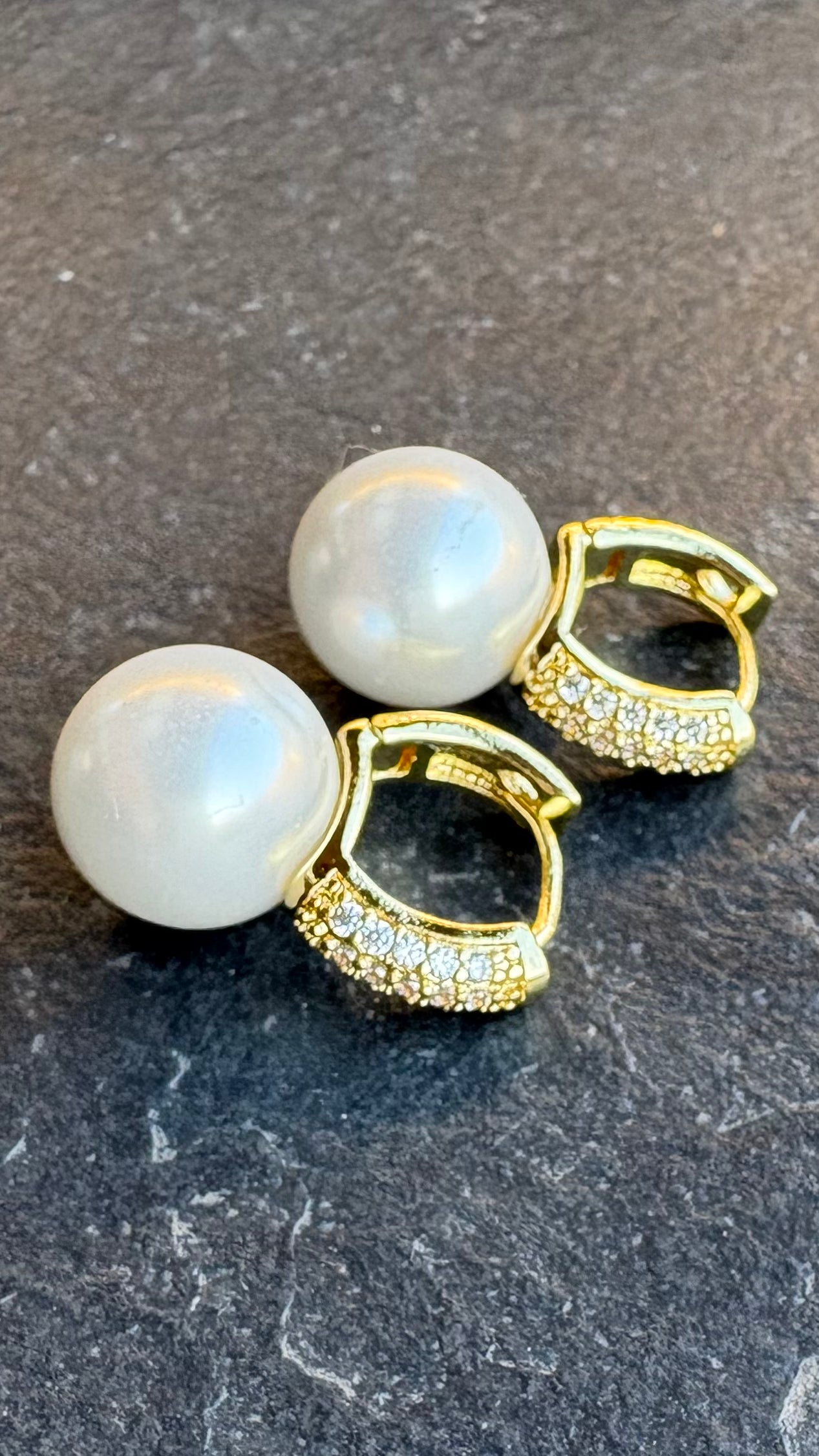 Aros Perla y microcircones gold