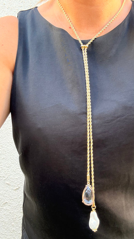 Collar Curb Colección Aura áurea