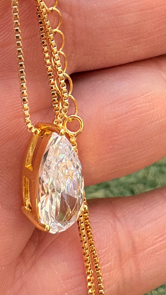 Collar Punto de Luz gold