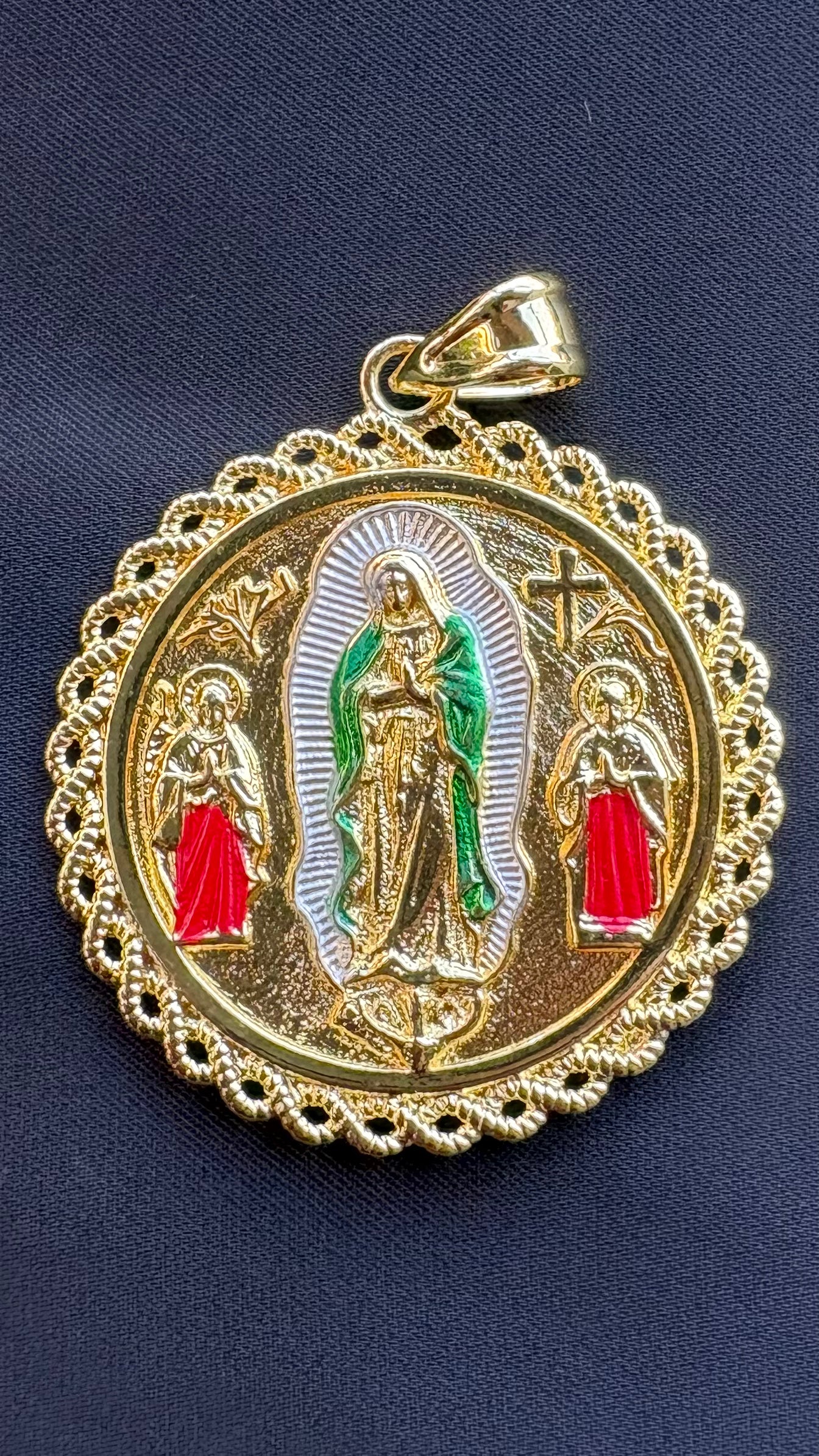 Medallas XL 2 CARAS  religiosas