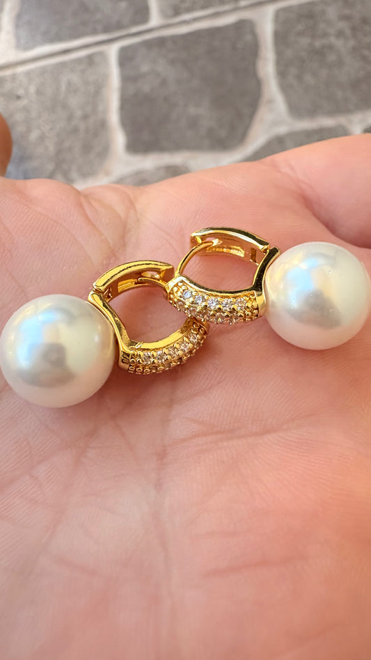 Aros Midd perlas naturales