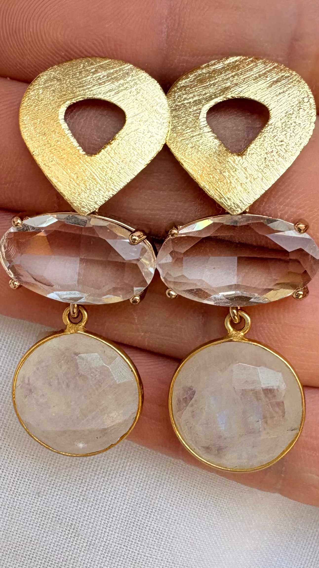 Aros Cristal cuarzo