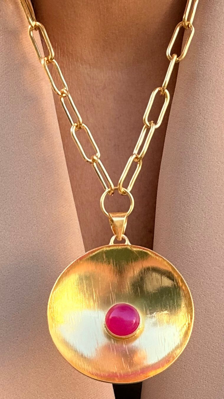 Collar Red plato ovalado