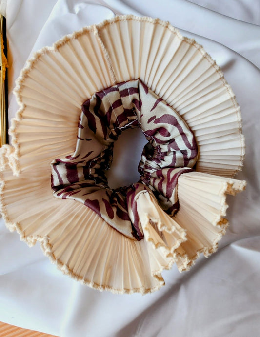 Scrunchies Satin Canelita