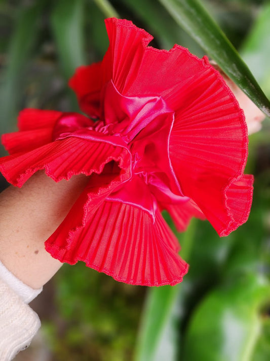 Scrunchies Satin Red Colors