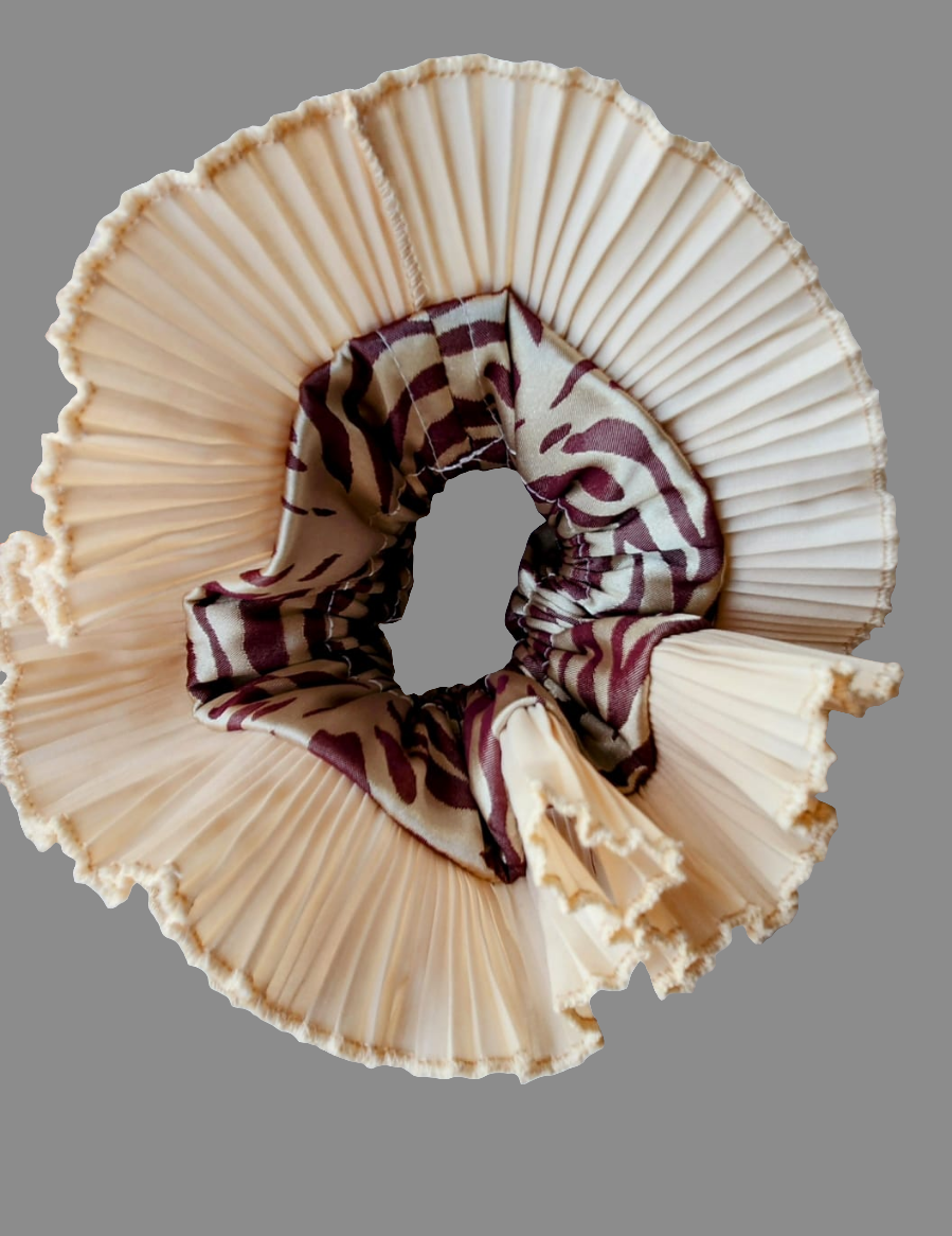 Scrunchies Satin Canelita